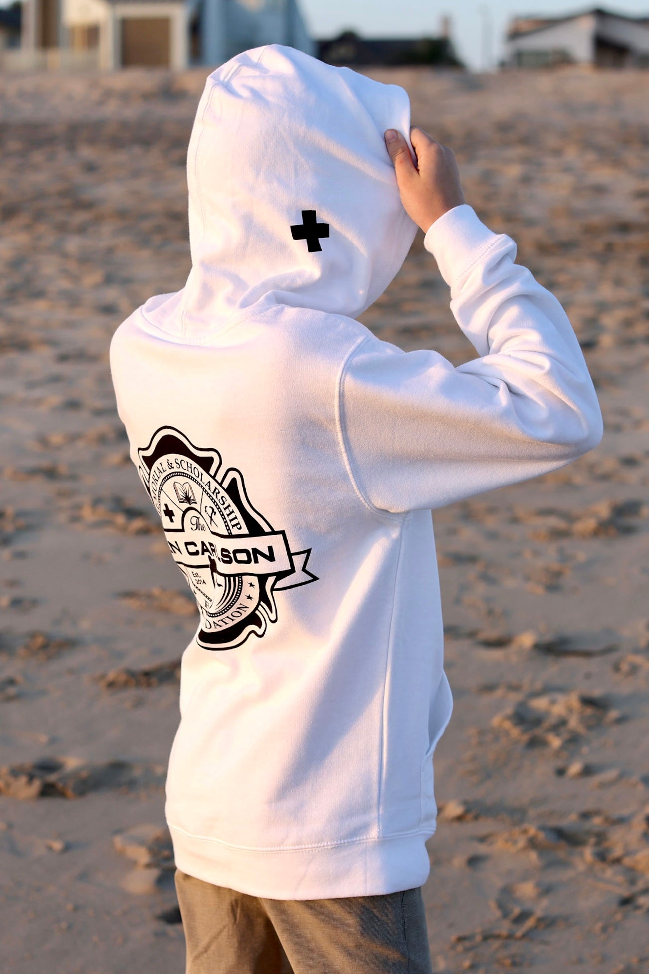 Youth BCMSF x IPD White Hoodie